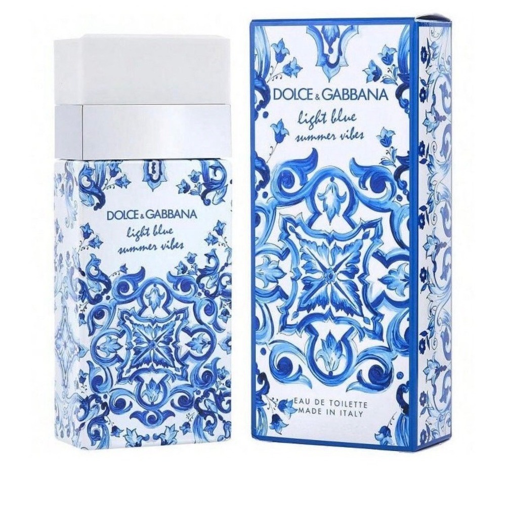 Dolce & Gabbana Light Blue Summer Vibes Eau De Toilette Spray 3.3 oz - Picture 4 of 4